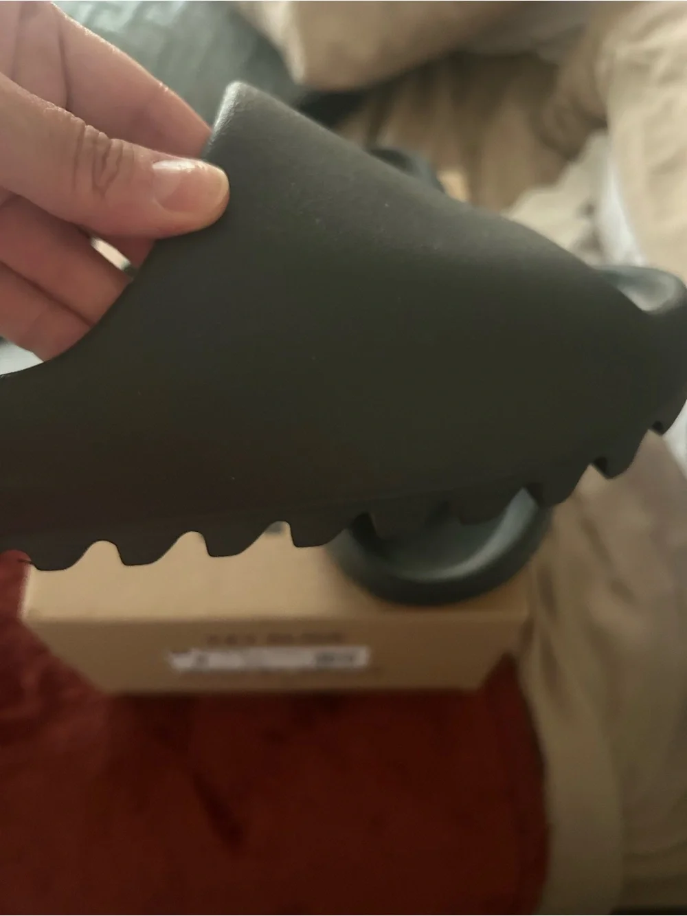 adidas YZY Slide - ONYX BRAND NEW